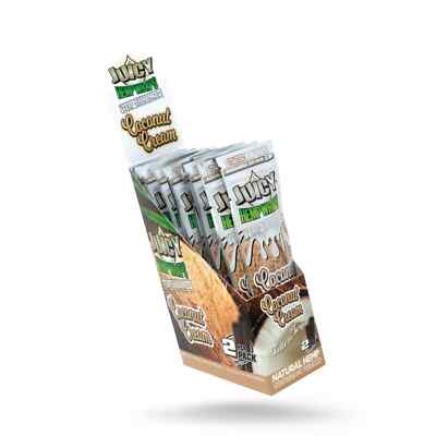 Juicy Jays Coconut Cream Wraps-25 packs per display