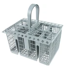 8 Compartment Cutlery Basket + Handle for Indesit Dishwasher Grey DFG2635 DIFP48