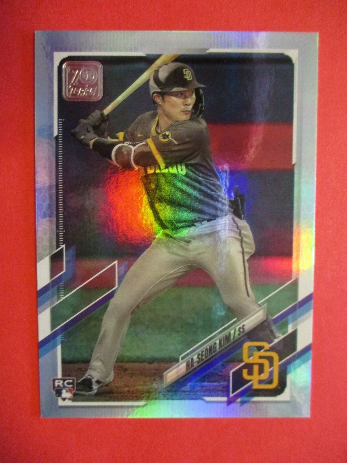 Ha-Seong KIM 2021 Topps Series 2 Rainbow Foil ROOKIE Padres #398