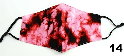 Unisex 100% Cotton 3 Layers Face Cover Mask Washable Reusable Breathable Dust - Picture 30 of 75
