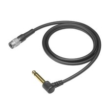Audio-Technica AT-GRcW Guitar Input Cable for Wireless Adapter, Right Angle