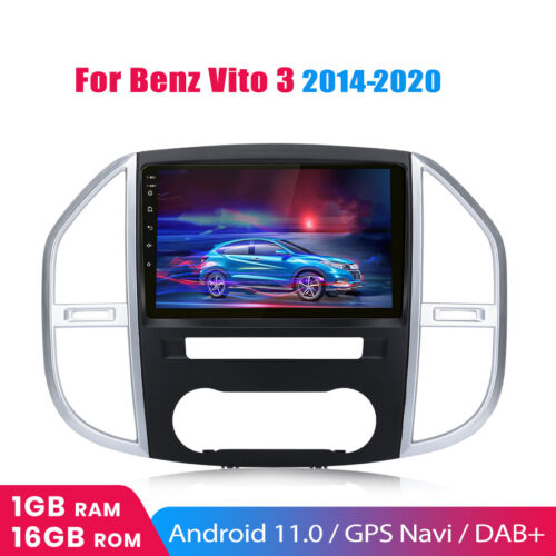 For Mercedes Benz Vito 3 Metri 2014-20 10''Android Car Radio GPS Navi WIFI 1+32G