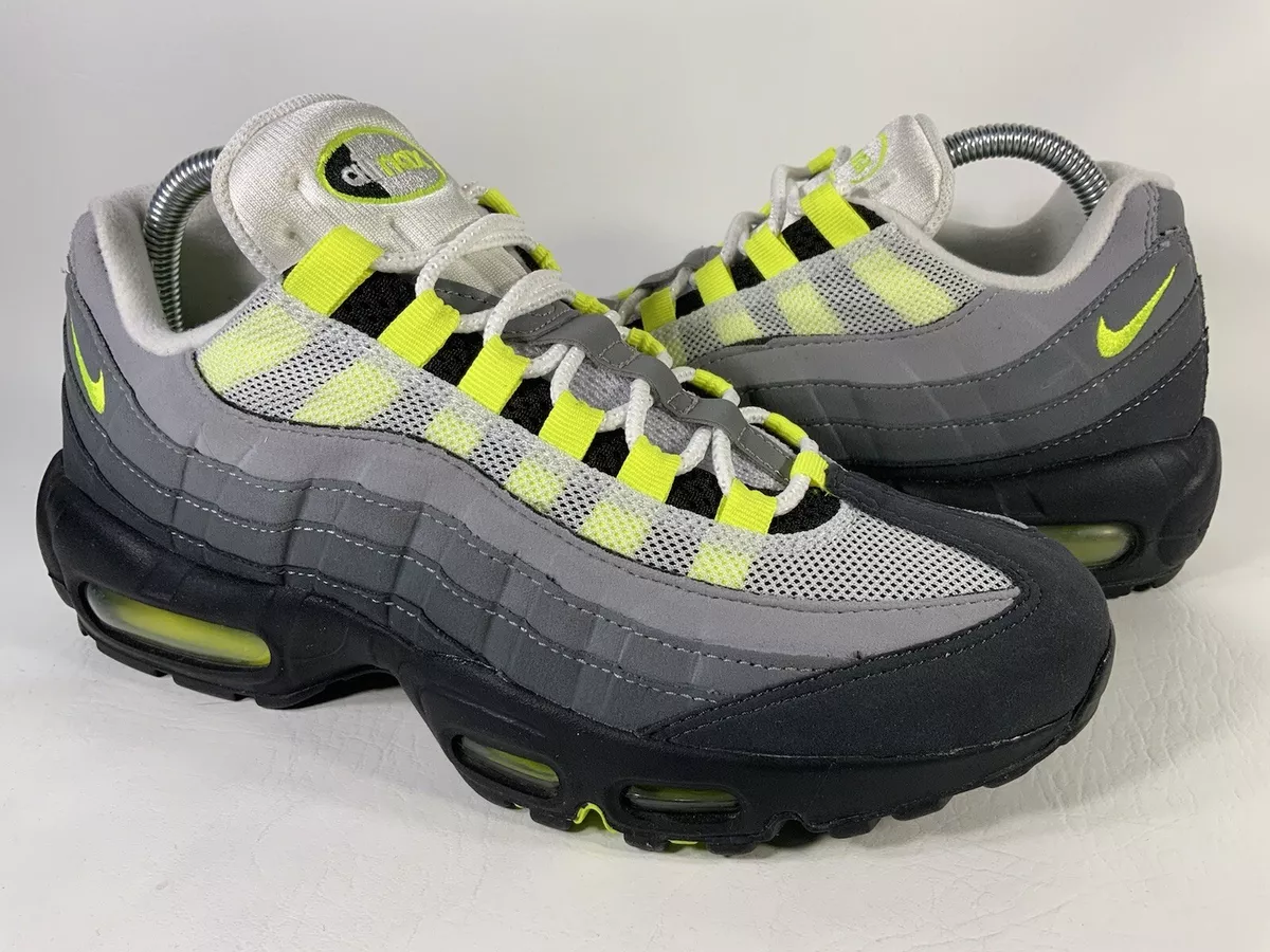 Nike Air Max 95 OG Neon Yellow Green Black 2020 Mens Size 7 Rare CT1689-001