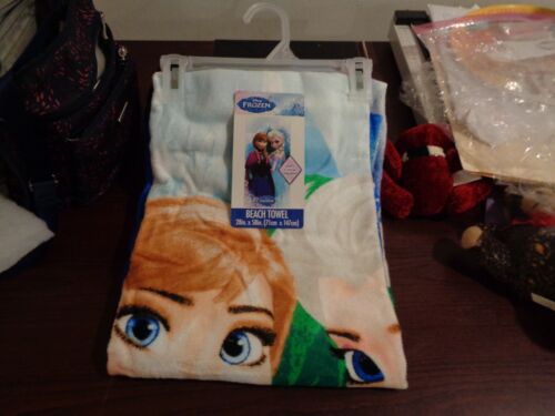 Disney Frozen Bath Beach towel 28 x 58 in 100% Cotton - Princesses Anna & Elsa