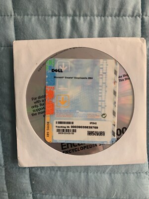 Microsoft encarta 2004 DVD (805529323629)