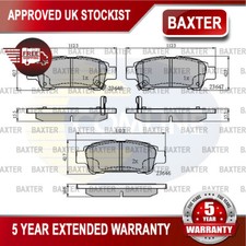 Adatto a Toyota Previa Estima Yaris Verso Avensis Baxter Set pastiglie freno posteriori