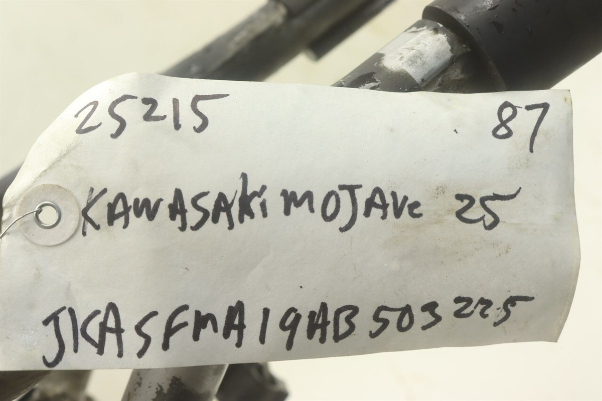 Kawasaki Mojave 250 87 Frame 32002-1885 25215 | eBay