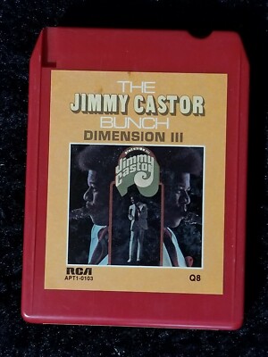 The Jimmy  Castor Bunch  DIMENSION III Quadraphonic 8-Track Tape Quad