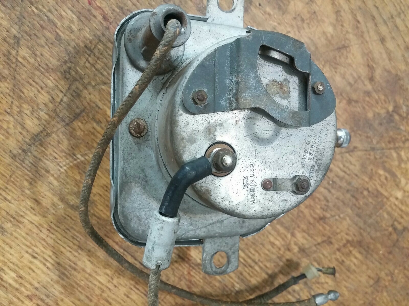 Vintage Ford Clock By Westclox eBay