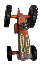 Lone Star Farm King Leyland Tractor EUC Red