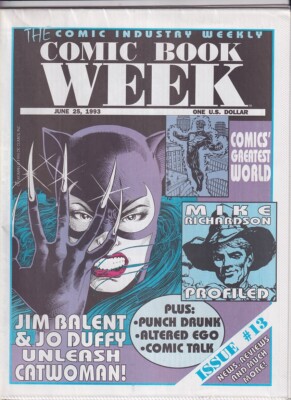 Comic Book Week (1993) #  13 (8.0-VF) Magazine, Jim Balent, Jo Duffy 1993