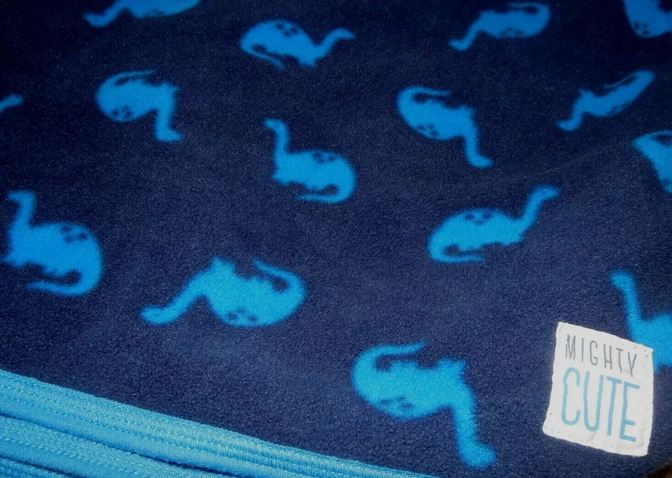 8L !WOW! Vintage LN Carter's DINOSAUR Plush Fleece Crib Baby Blanket Comforter - Image 3 of 4