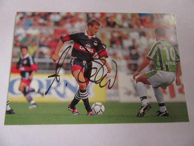 Alex Zickler - signiert - große Panini Card Bayern München full screen image