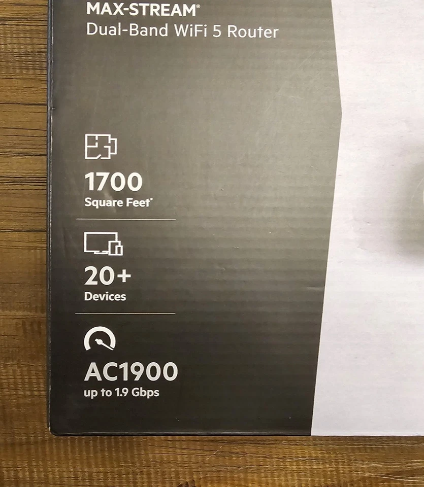 NEW IN BOX Linksys AC1900 Dual Band Wireless and Ethernet Router Black (EA7450) - Image 3 of 4