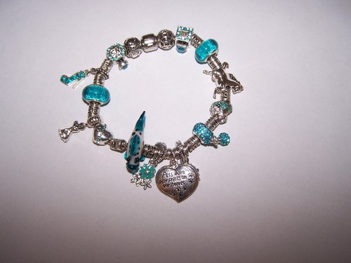 Beautiful Brand New Custom Made European Charm Bracelet, will customize charms - Picture 7 of 7