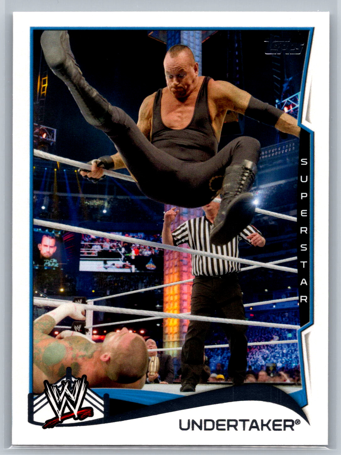 Undertaker 2014 Topps WWE Superstar Base Set Card #92