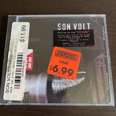 Trace - CD By SON VOLT - Brand New & Factory Sealed - Hype Sticker
