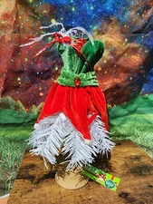 Winter Wonder Lane Mini Elf Dress Form Mannequin Tabletop Christmas 14" New NWT