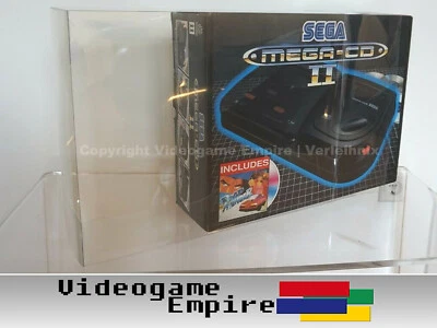 GAMEGUARD 1x funda protectora Sega Mega CD 2 EMBALAJE ORIGINAL consolas embalaje funda caja protectora