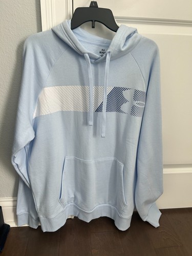 Under Armour Herren Hoodie Pullover Sweatshirt Gr. L Large Blau - Bild 1 von 5