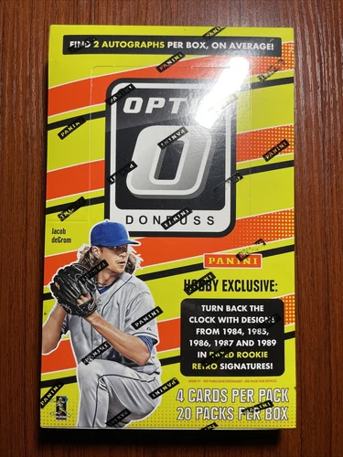2016 Panini Donruss OPTIC Baseball Sealed HOBBY Box COREY SEAGER RC GUERRERO Jr