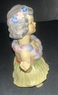 Vintage Lenwile Ardalt  Ceramic Hula Girl Bobble Head MCM 6531 Japan — photo 3