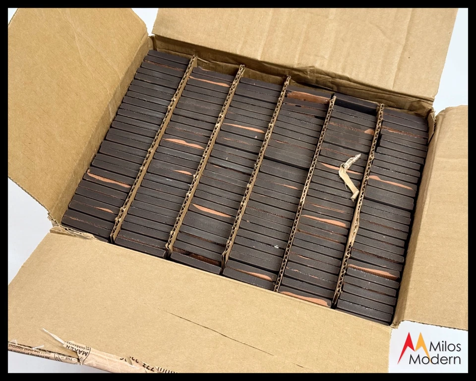 Fireclay Tile Carbon Matte 2x6 Ceramic Tile Neutral Black 168/Box 10 Box Avail. - Image 3 of 4