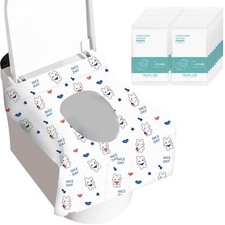 100 Pack Toilet Seat Covers Disposable, Portable Toilet Seat Cover for Travel