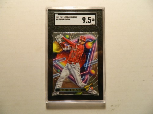 2023 Topps Cosmic Chrome Card of Shohei Ohtani SGC 9.5 MT+  SUPER HOT