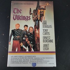 MGM/UA The Vikings Betamax Videocassette Kirk Douglas Tony Curtis NTSC