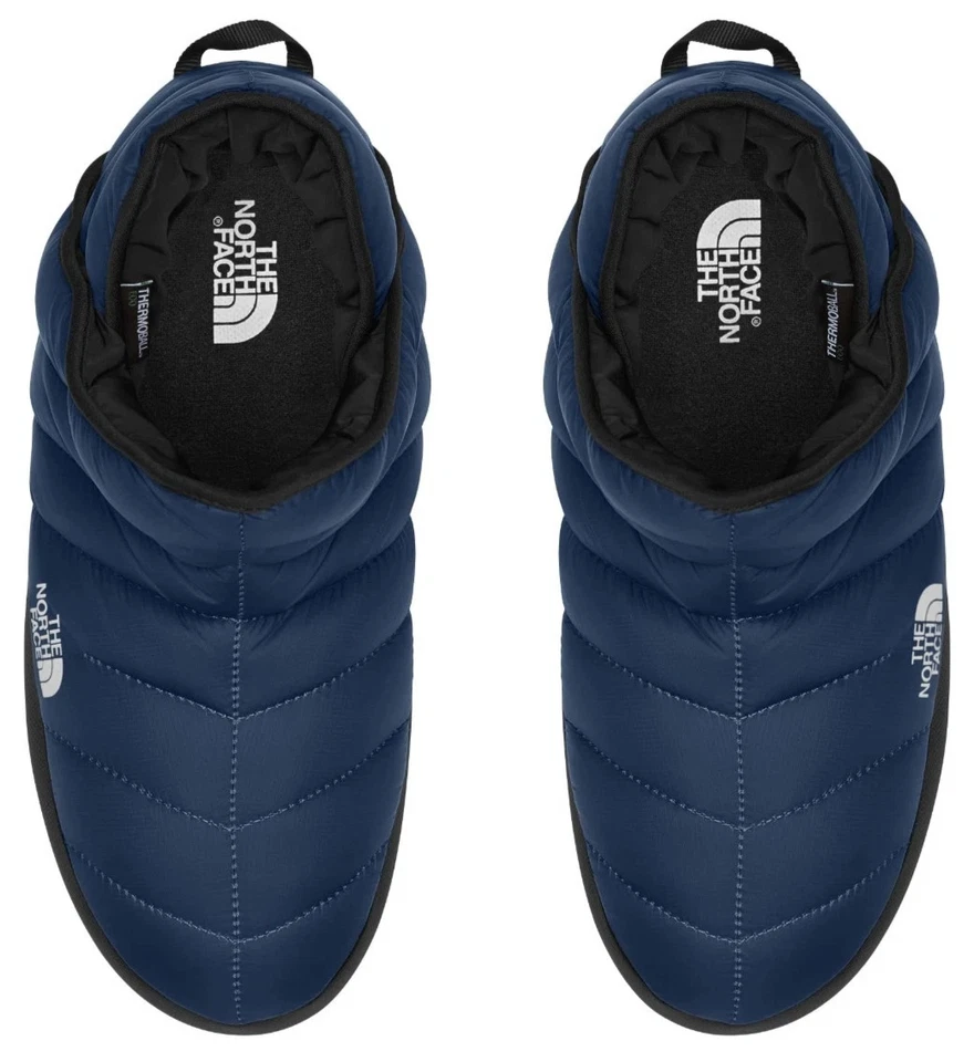 Botines de tracción para hombre 10 M - The North Face THERMOBALL azul sombreado negro Foto 2 de 4