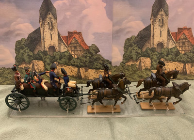 German Artilleryman Napoleonische:  Medizinischer Dienst, 1:30 (60mm) Metall