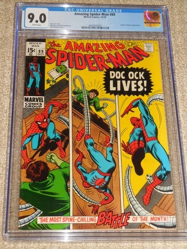 1970 Marvel The Amazing Spider-Man #89 CGC 9.0 VF/NM