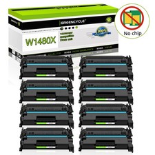 NO CHIP W1480X Toner for HP Pro 4001dw 4001dn 4001n MFP 4101fdw 4101fdn LOT