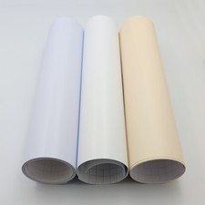 Matt White Self Adhesive Vinyl Wrap - 3 Shades - Kitchen Worktops Cupboard Sign