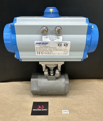 NEW- Jamesbury VPVL250SR6BHTD Rack and Pinion Actuator Size 250 Aluminum + 2  BV