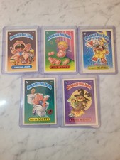 1985 GPK Original Series 1 MATTE LOT of 5 USA cards