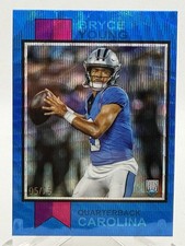 2024 Topps Composite Football Bryce Young Blue Wave /75 (Color Match) RC