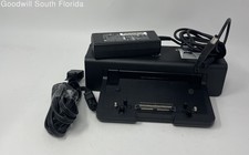 HP Black Docking Station For Notebooks With Power Adapter Not Tested