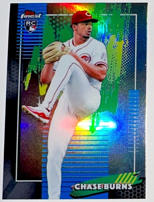 2026 Topps Finest Chase Burns Common RC Rookie Refractor #73