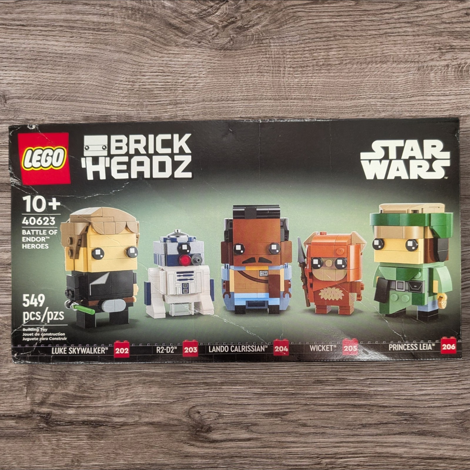 Lego 40623 Brickheadz Star Wars Battle of Endor - New Sealed Retired Damaged