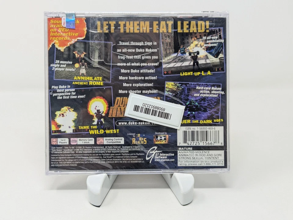 Duke Nukem: Time to Kill (Sony PlayStation 1, 1998) - Image 2 of 4