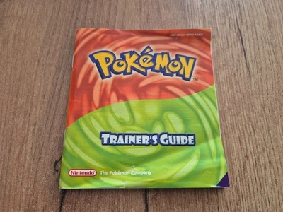Pokemon Feuerrote Blattgrüne Anleitung Trainers Guide Nintendo Gameboy Game Boy 