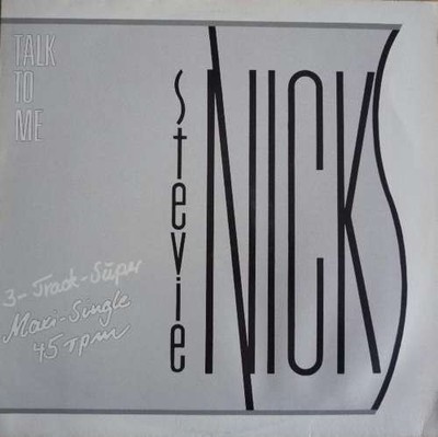 Stevie Nicks Talk To Me 12'' Maxi M/Print Vinyl Schallplatte 118