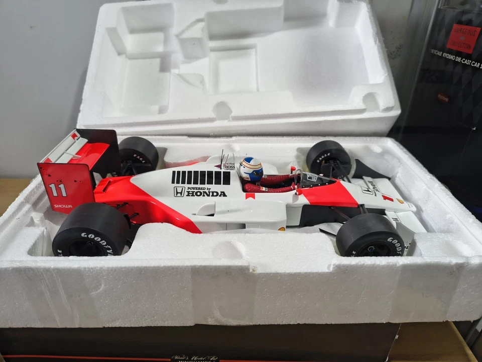 McLaren Mp4/4 Minichamps Alain Prost 1:12 - Immagine 4 di 4