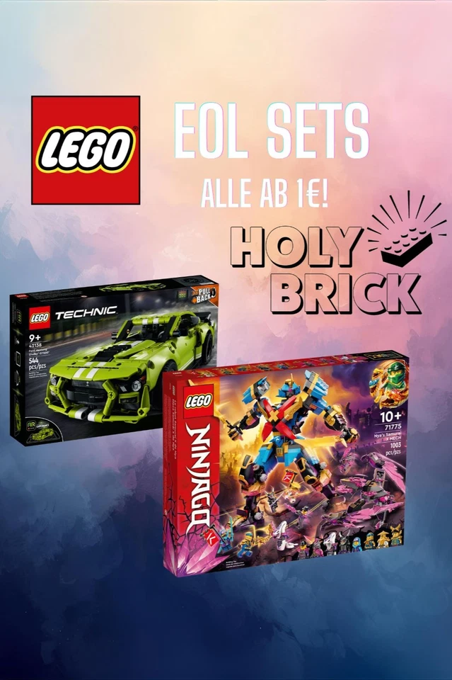 LEGO EOL Sets Mix mit Technic - Ninjago - GWP's - Avatar & mehr!