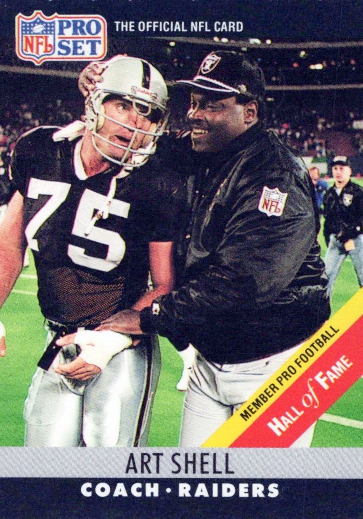 1990 Pro Set #161a Art Shell