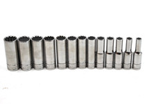 Blue-point 38 Drive Deep Socket Set 13pc 12-point Metric Blue-point 38 Drive Deep Socket Set 13pc 12-point Metric