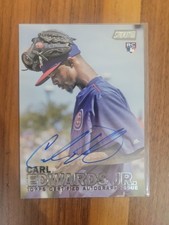2016 Topps Stadium Club Auto Carl Edwards Jr #SCA-CE