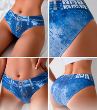 Schöner sexy Damen Bikini Slip Höschen Bademode Strand-Bikini GR L / 40